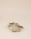 Glossy Grey Irregular Plate