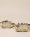 Glossy Grey Irregular Plate