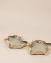 Glossy Grey Irregular Plate