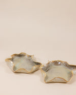 Glossy Grey Irregular Plate